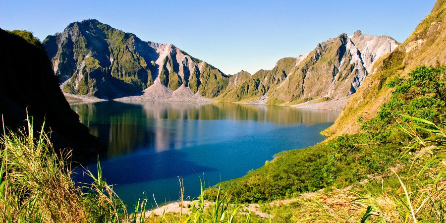 Lago sull’isola di Luzon