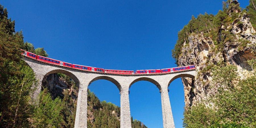 Il Trenino Rosso in Svizzera